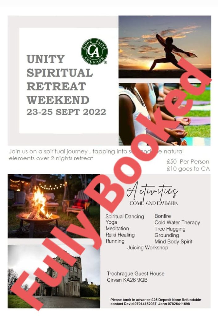 Unity Weekend CA Fully Booked